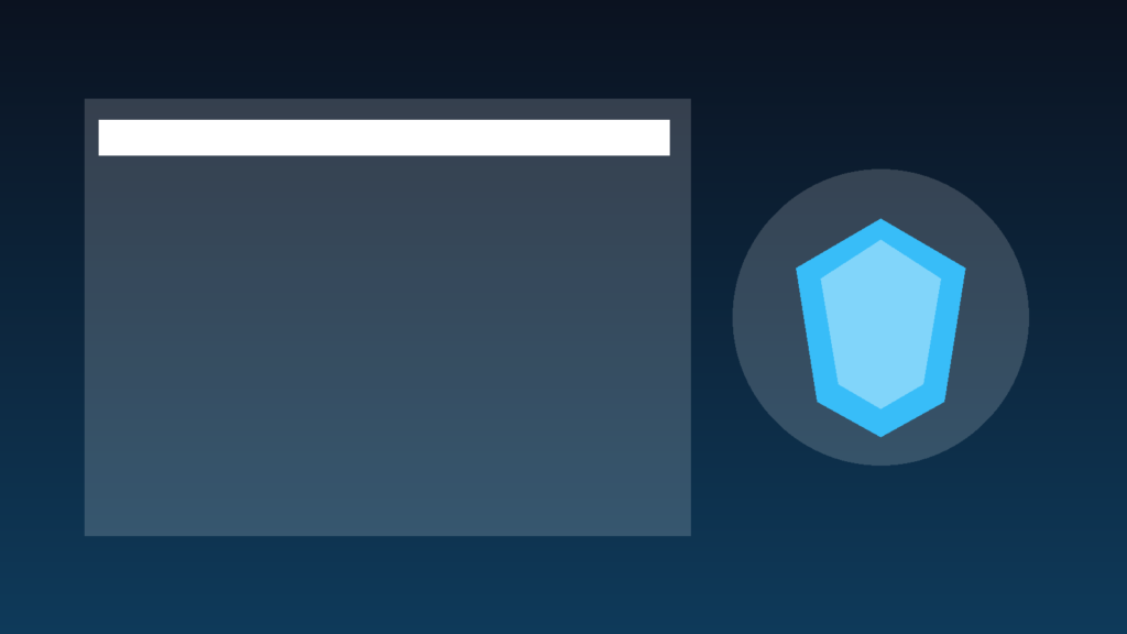Panel de hosting y servidor con icono de escudo por una vulnerabilidad crítica en cPanel